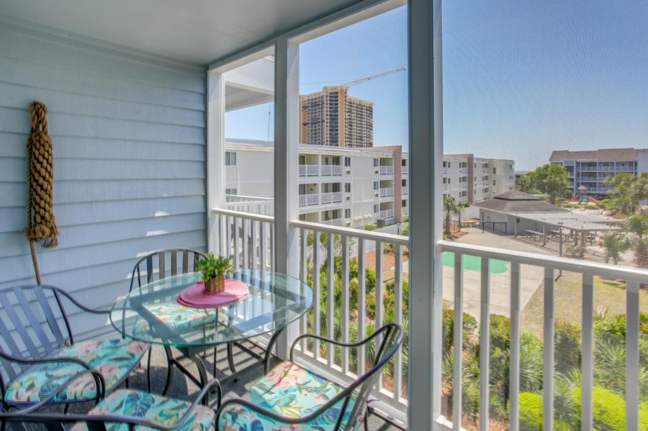 Myrtle Beach Condo With Screened Deck Walk To Beach Extérieur photo