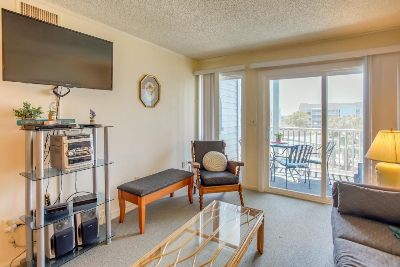 Myrtle Beach Condo With Screened Deck Walk To Beach Extérieur photo