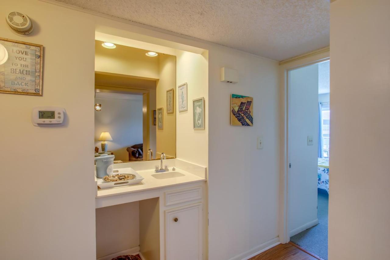 Myrtle Beach Condo With Screened Deck Walk To Beach Extérieur photo