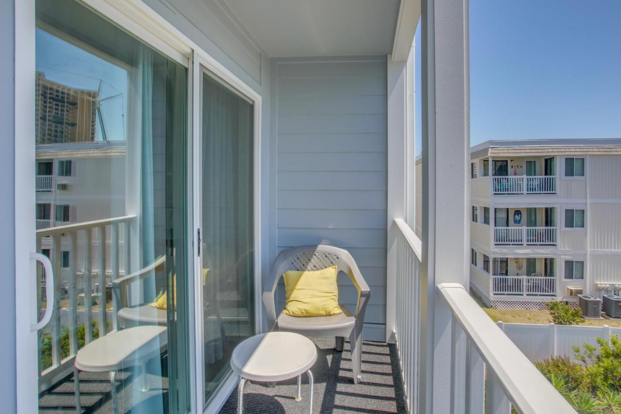 Myrtle Beach Condo With Screened Deck Walk To Beach Extérieur photo