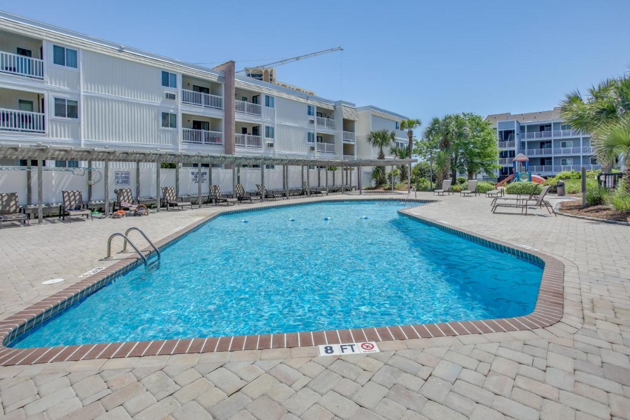 Myrtle Beach Condo With Screened Deck Walk To Beach Extérieur photo