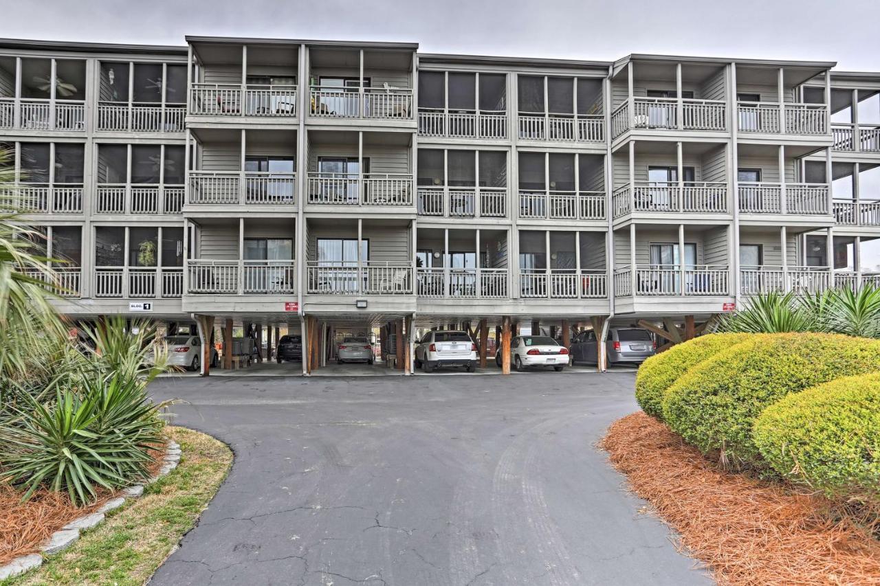 Myrtle Beach Condo With Screened Deck Walk To Beach Extérieur photo